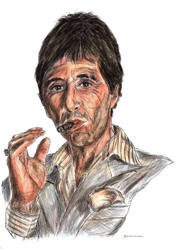 Al Pacino Scar Face