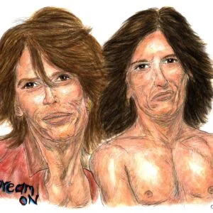 Steven Tyler and Joe Perry
