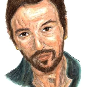 Bruce Springsteen Rock Star Legend