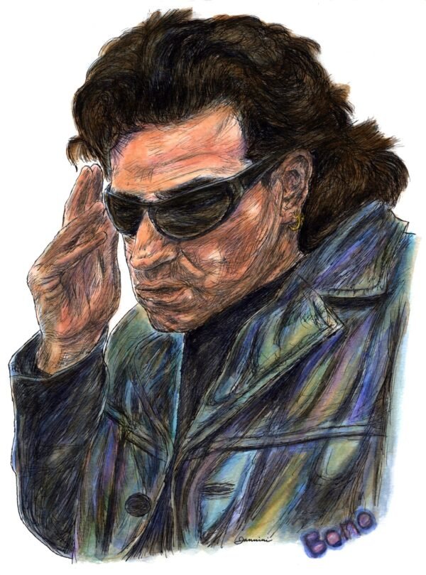 Bono U2 Band Legend