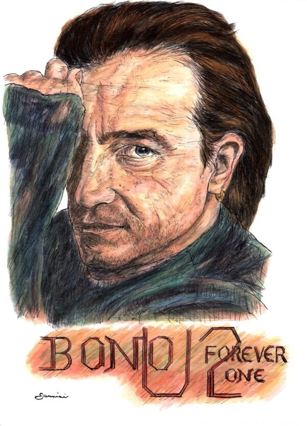Bono U2 Band Legend