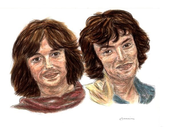 Eric Clapton and Steve Winwood
