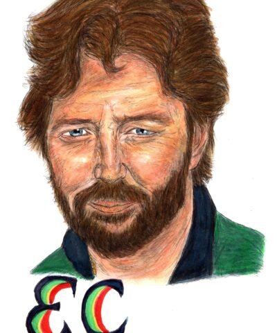 Eric Clapton Rock Guitar Legend