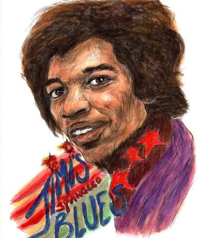 Jimi Hendrix Rock Guitar Legend