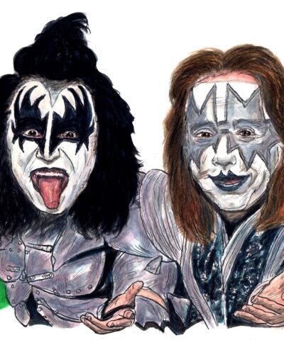 Ace Frehley and Gene Simmons Kiss Band
