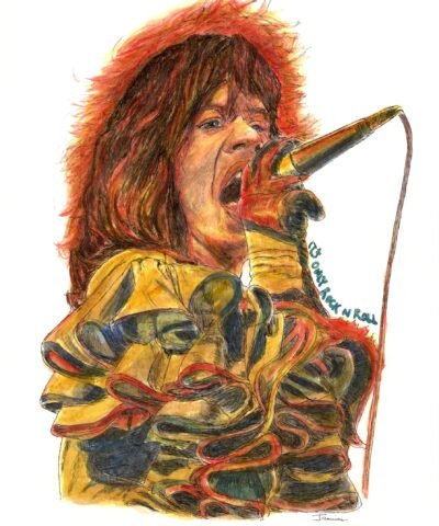 Mick Jagger Rolling Stones Legend