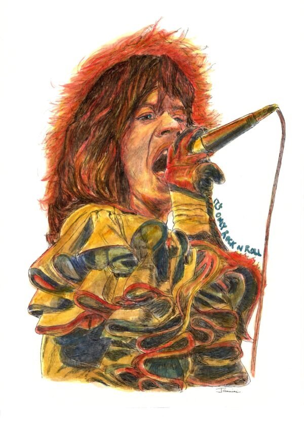 Mick Jagger Rolling Stones Legend
