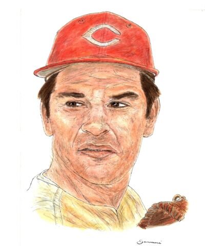 Pete Rose Baseball Superstar