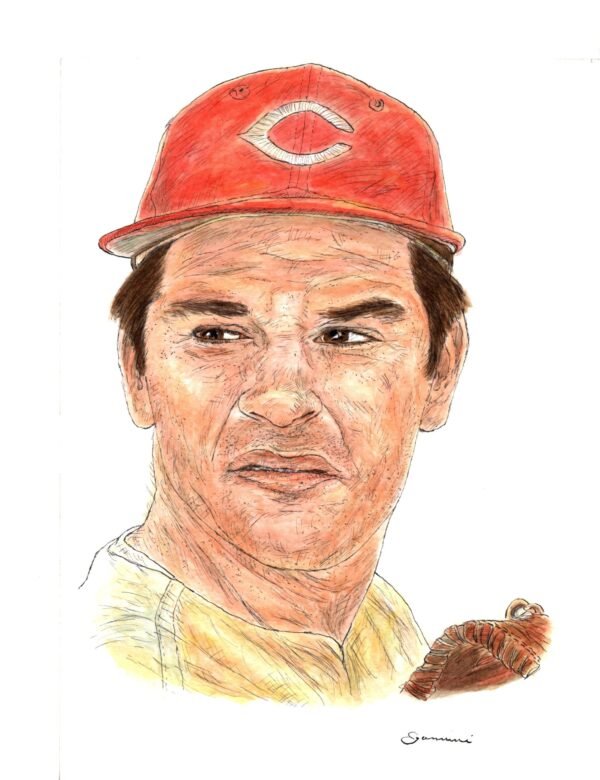 Pete Rose Baseball Superstar