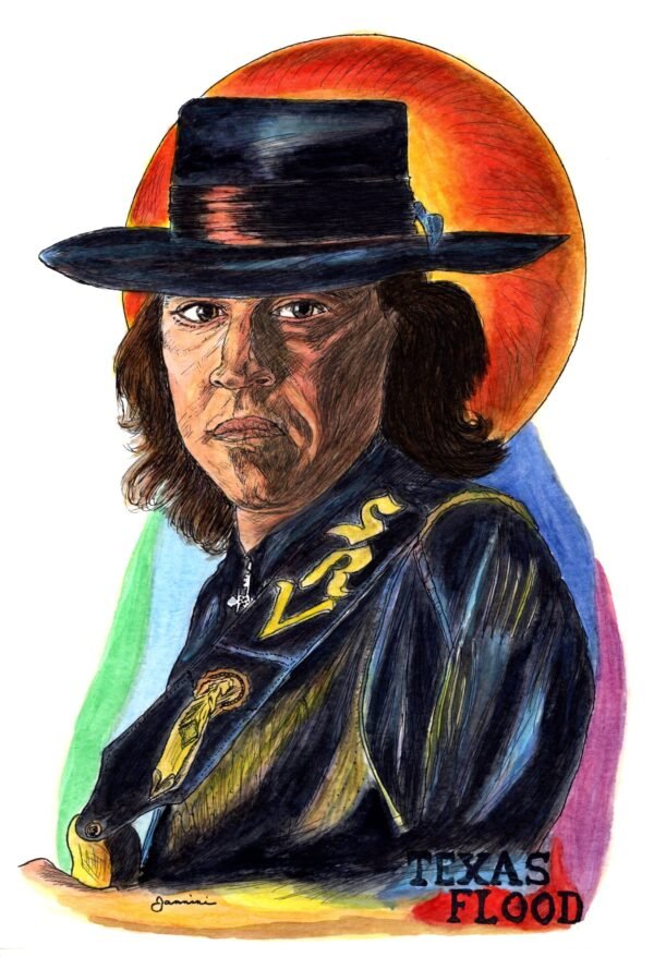 Stevie Ray Vaughan Guitar Legend