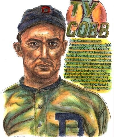 Ty Cobb Baseball Legend