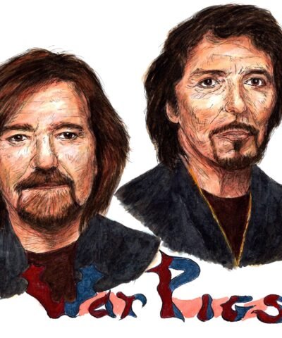 Tony Iommi and Geezer Butler