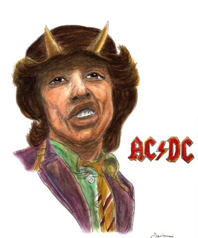 Angus Young AC DC