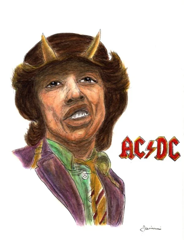 Angus Young AC DC