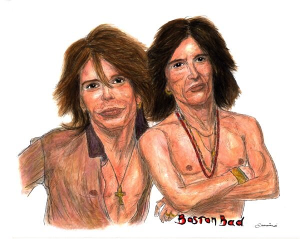 Steven Tyler and Joe Perry