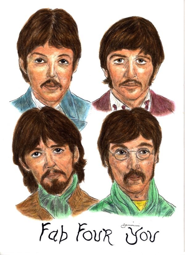 The Beatles Fab Four You